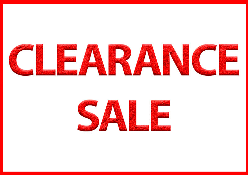 Sale & Clearance Items